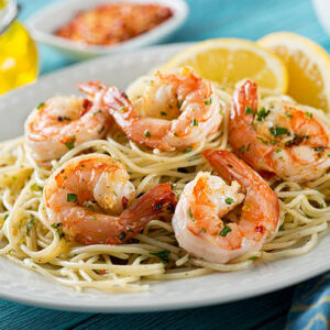 Garlic Butter Shrimp Pasta