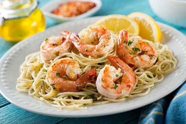 Garlic Butter Shrimp Pasta
