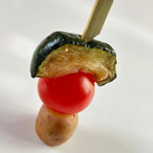 Brochettes de légumes