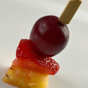Brochette de fruits